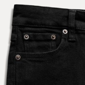 Coal black skinny high rise jeans 2